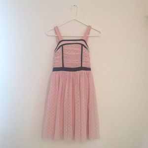 Baby pink kids dress